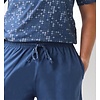 Paul Hopkins Heren Shortama - Pyjama Set - 100% Katoen - Blauw