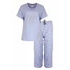 Tenderness Dames Pyjama - Katoen - Licht Blauw