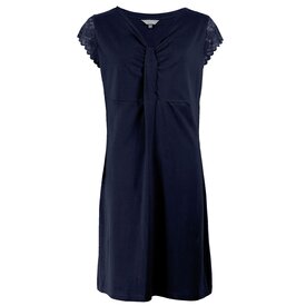 Irresistible Irresistible Dames Nachthemd - 100% Katoen - Navy Blauw