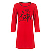 Temptation Dames Nachthemd - Bigshirt - Rood