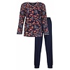 Tenderness Dames Pyjama - Katoen - Donker Blauw.