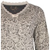 Medaillon Dames Pyjama - Katoen - Geprint Dessin - Grijs