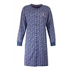 Tenderness Dames Nachthemd - Doorknoop - Blauw