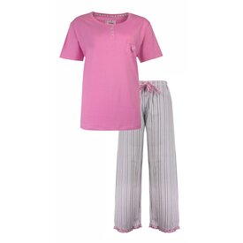 Tenderness Tenderness Dames Pyjama - Katoen - Roze