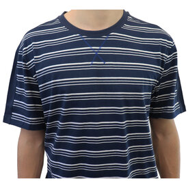 MEQ MEQ Heren Shortama - Pyjama Set - Ronde Hals - Donker Blauw