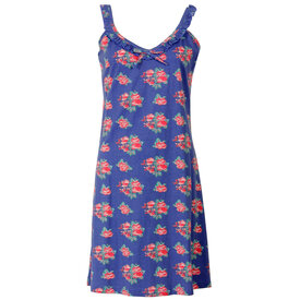 Irresistible Irresistible Dames Nachthemd - 100% Katoen - Blauw