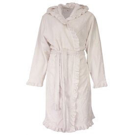Tenderness Tenderness Dames Badjas - Fleece - Gebroken Wit