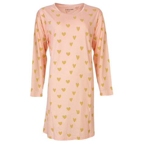 Temptation Dames Nachthemd - Slaapkleed - Roze