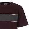 SAH40006B MEQ Heren Shortama  100% Katoen Interlock Bordeaux - Grijs.