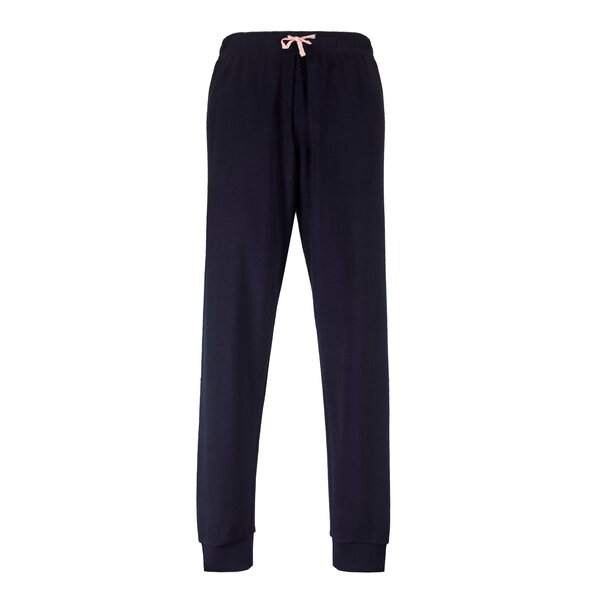 Tenderness Tenderness Dames Pyjama - Broek-Badstof  - Blauw