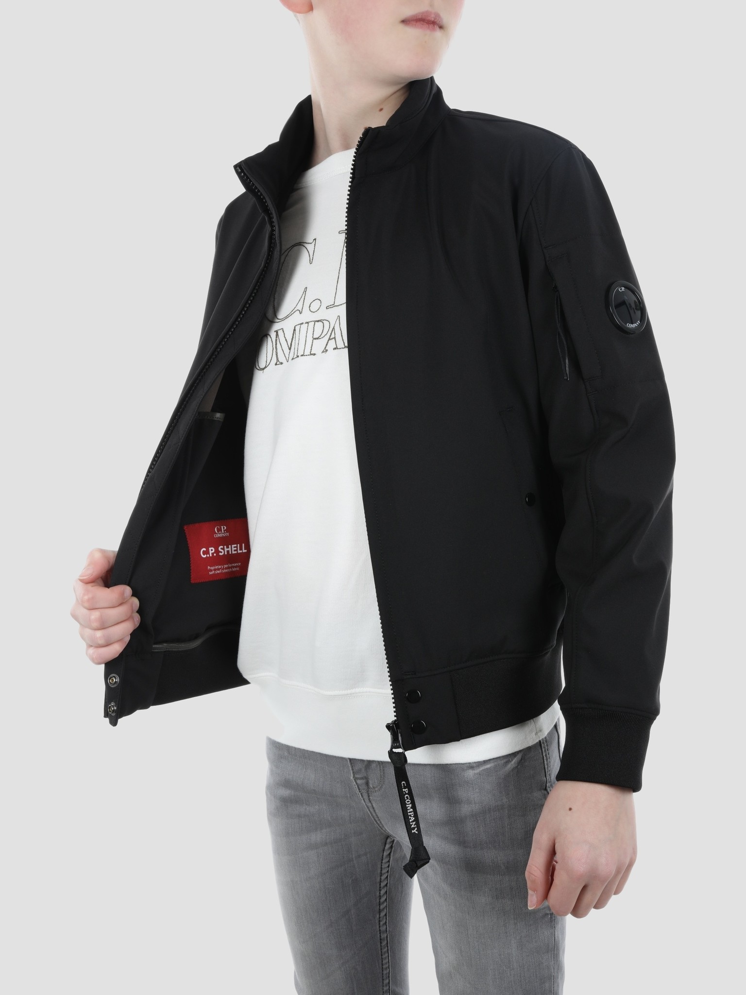 cp company short jacket