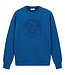 Organic Fleece Sweatshirt Poseidon Blue