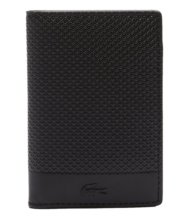 lacoste wallet leather