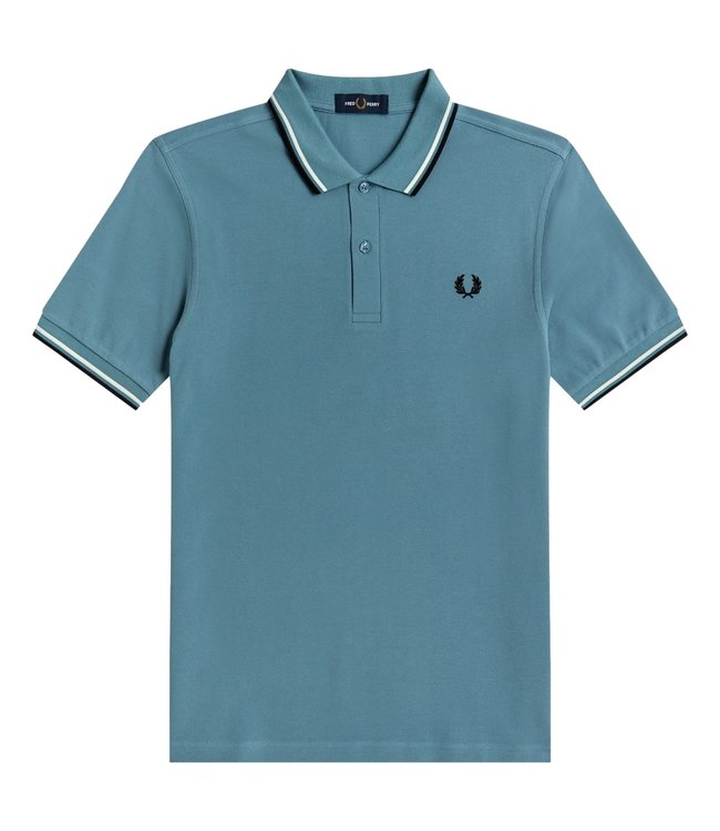 Fred Perry Polo Twin Tipped Ash Blue