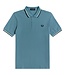 Fred Perry Polo Twin Tipped Aschblau
