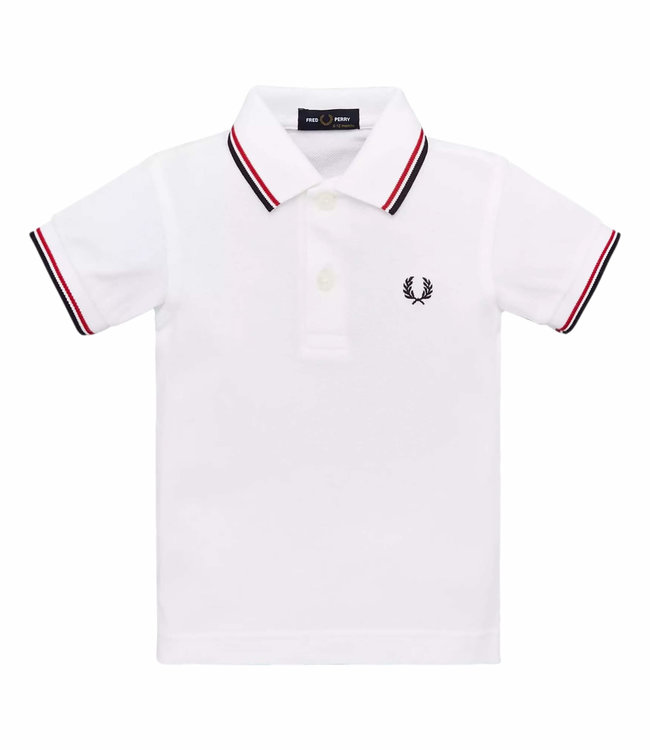 Fred Perry Baby Polo Mein erstes Fred Perry Shirt Weiß