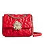 Ted Baker Ayshana Magnolia Quilted Mini Cross Body Bag Red
