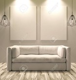 Miller White Sofa Set