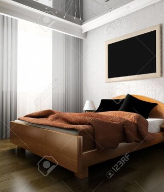 BrandMiller White-Black theme Bedroom