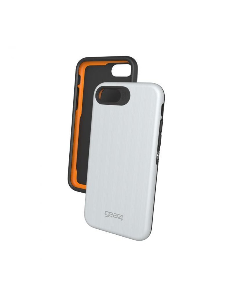 Gear4 Gear4 Trafalgar Protection Case for iPhone 7/8/SE - Silver