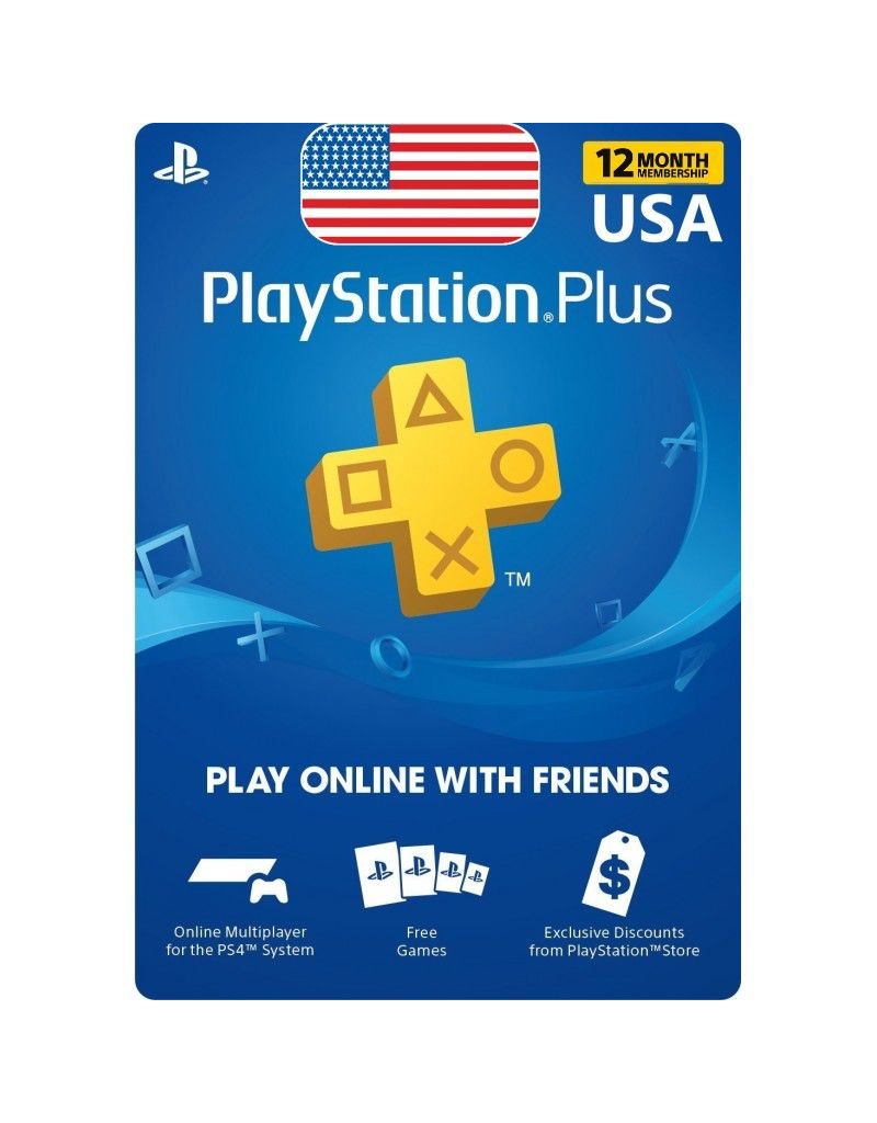 PlayStation PlayStation Plus Card - 12 