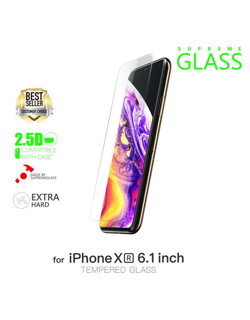 Amazingthing At Iphone Xr 6 1 0 33mm 2 5d Supreme Glass Crystal Gadget Zone