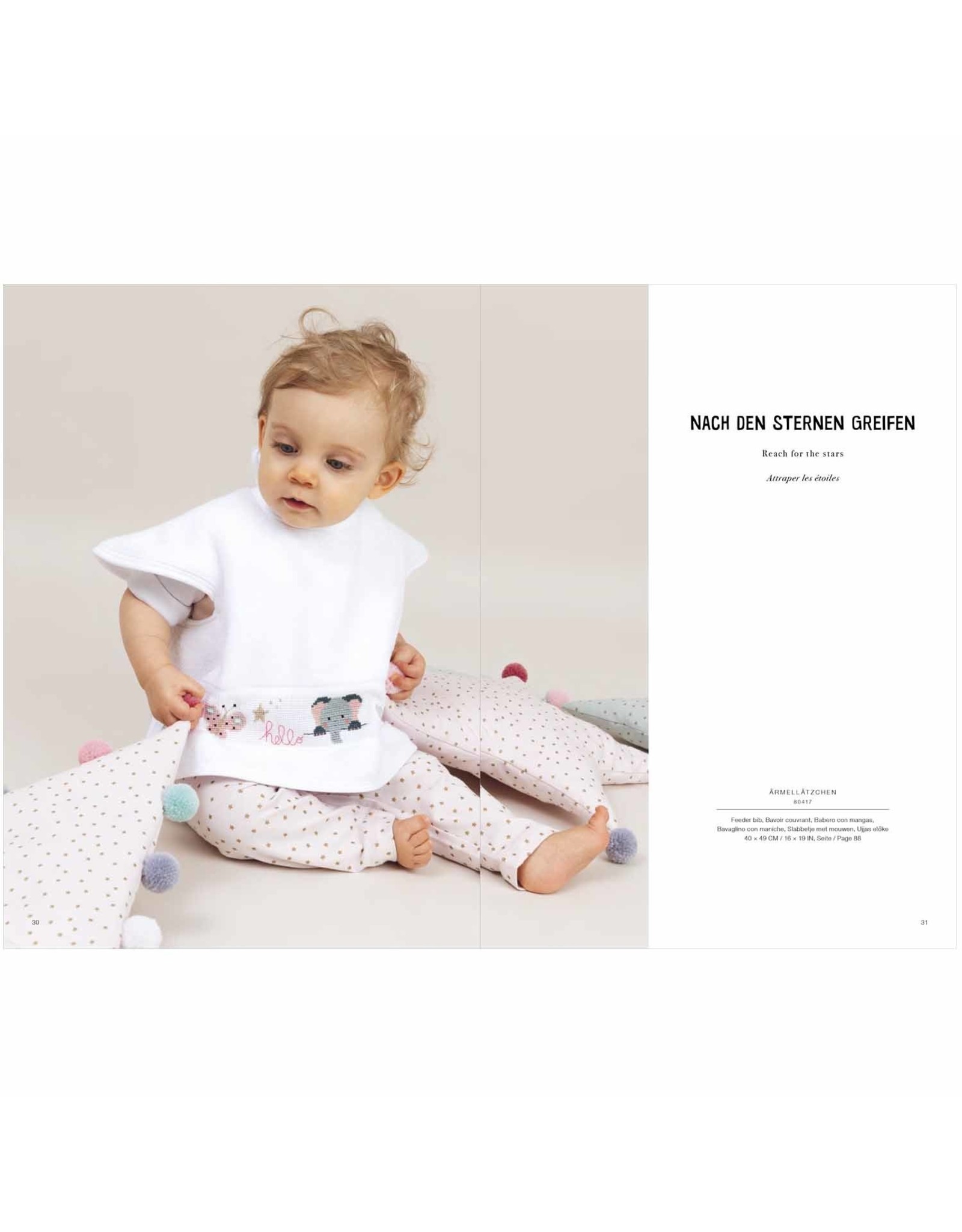 Rico Design Boek Hello baby kruisjessteek