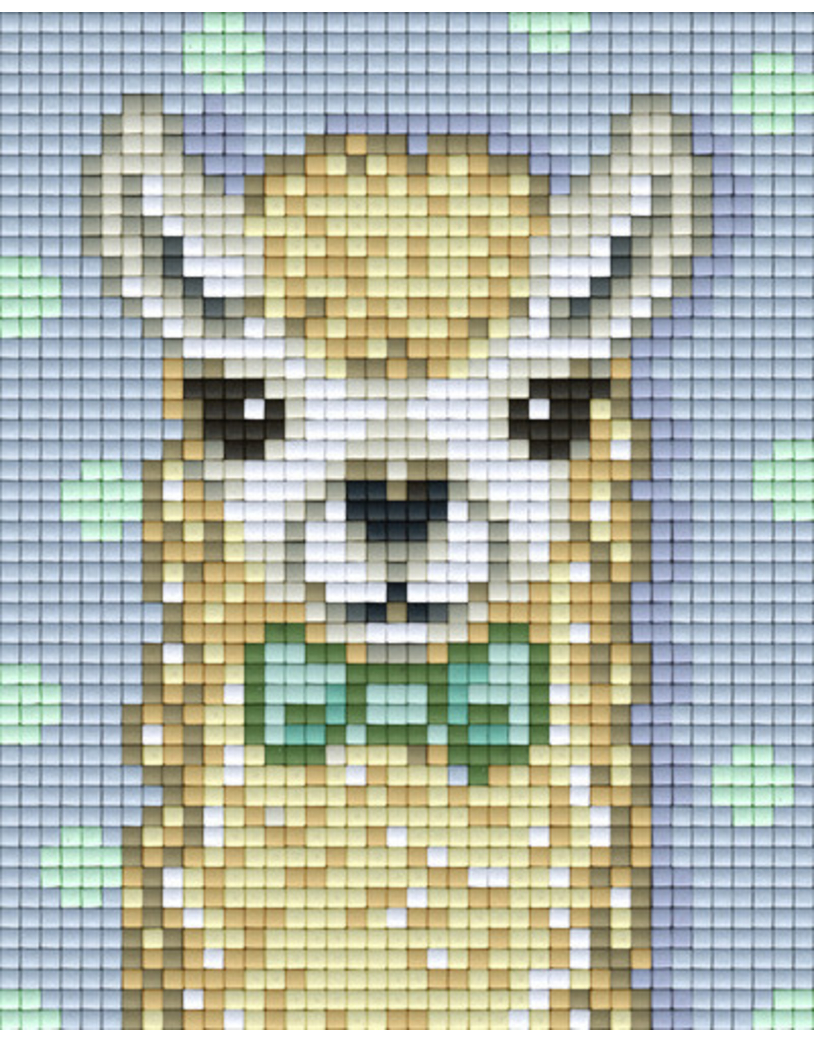 Pixel hobby Set lama wit