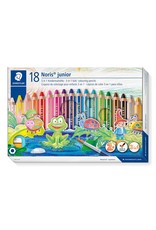 Staedtler Noris 3 in 1 kleurpotlood - set 18stk + neon