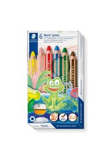 Staedtler Buddy 3 in 1 kleurpotlood - set 6stk