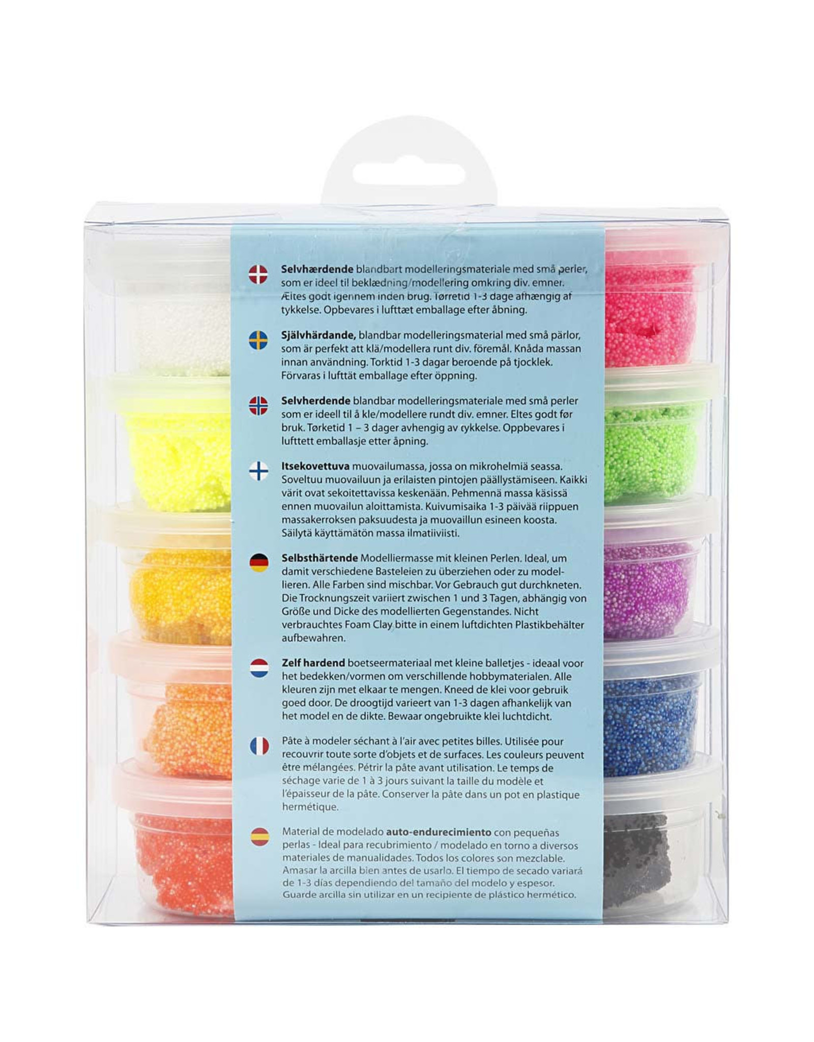 Creativ Company Foam clay basic 10 x 35g