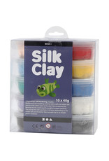 Creativ Company Silk clay kleuren assortiment Basis 1