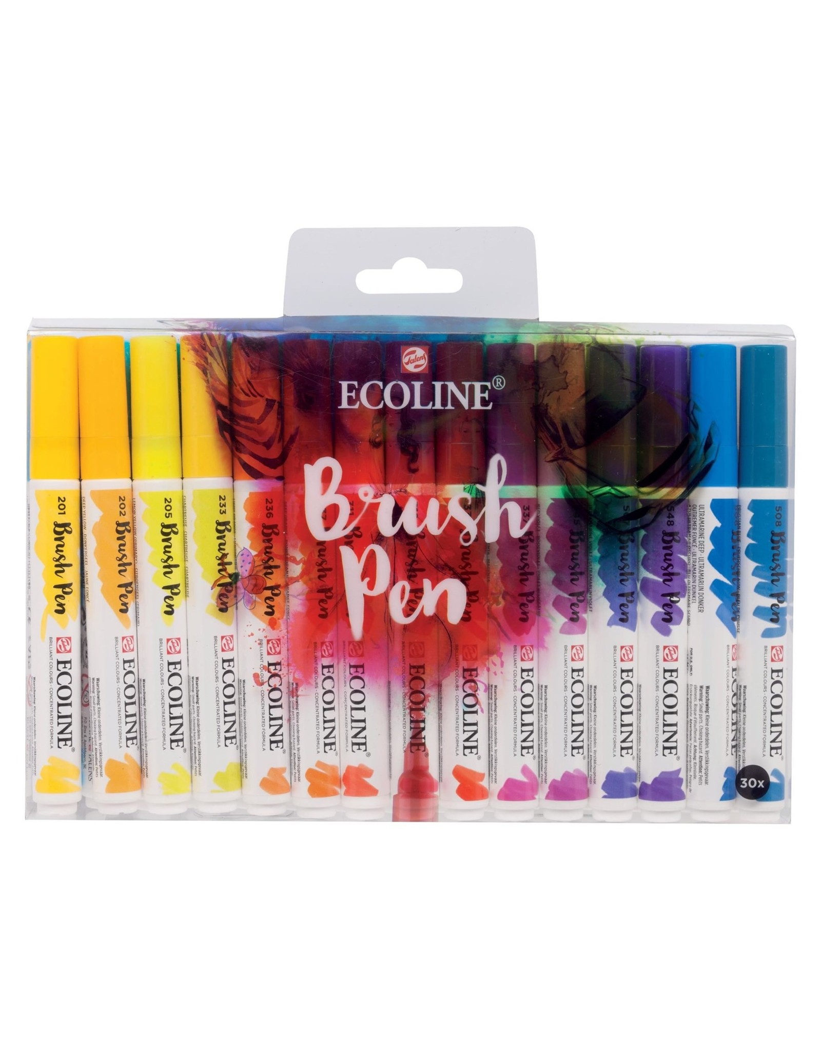 Talens Ecoline brushpen set additional 30