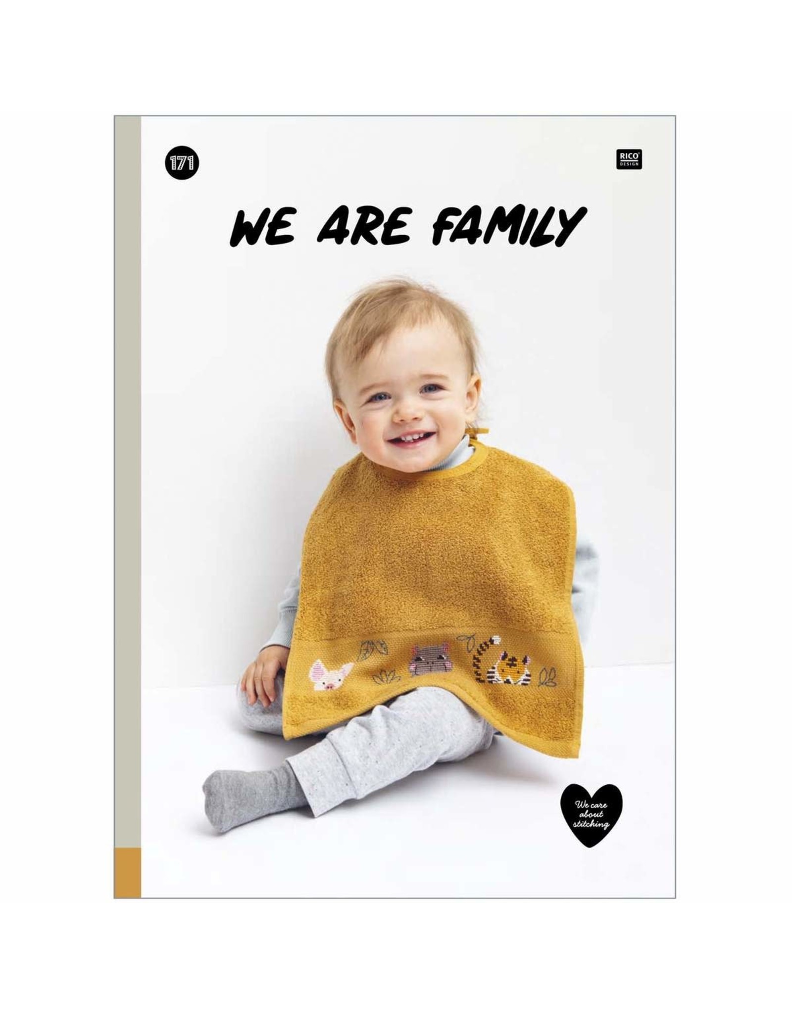 Rico Design Boek We are family kruisjessteek