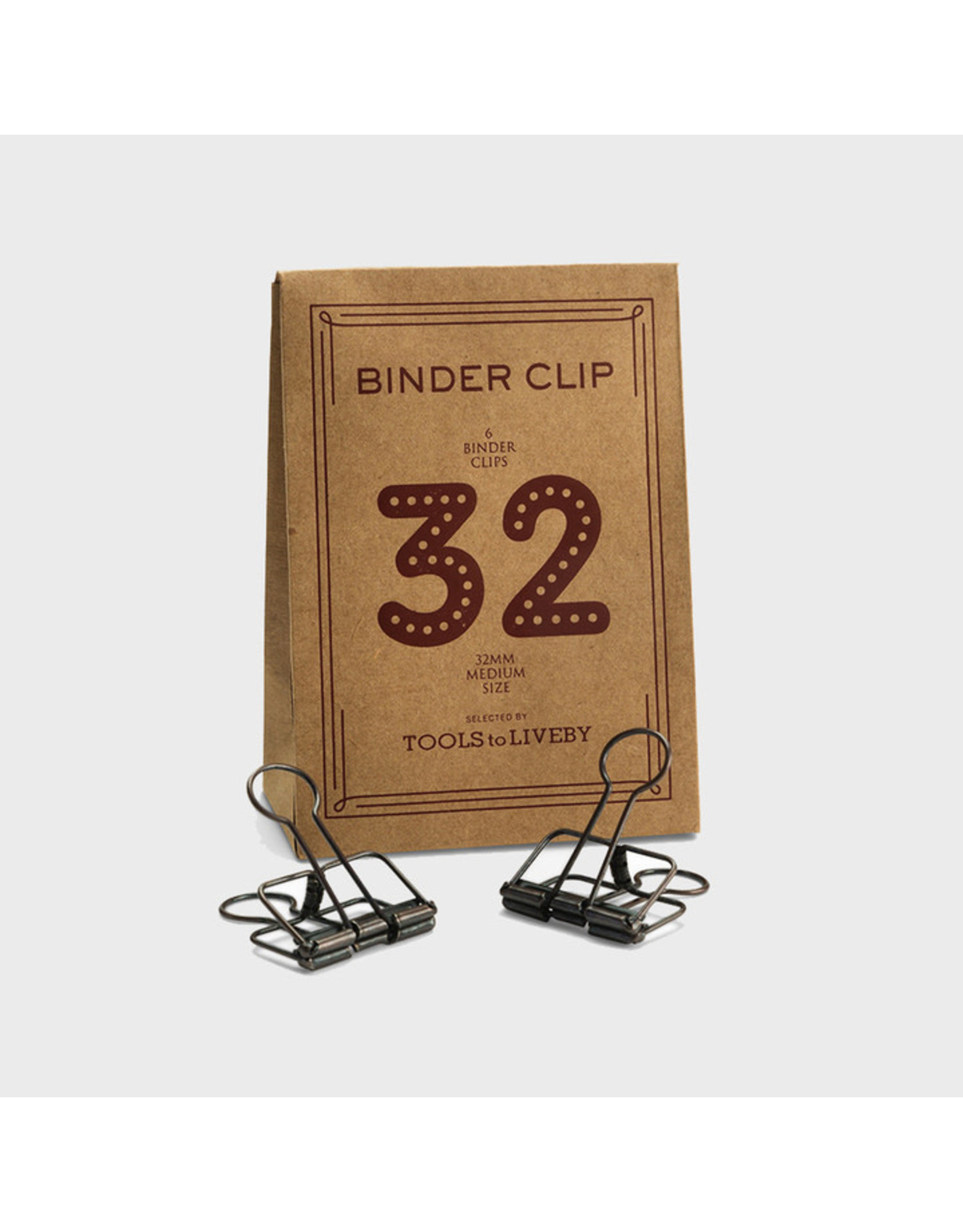 Tools to liveby Binder Clip 32BZ