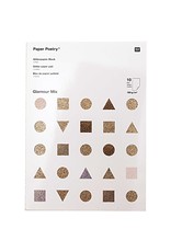 Rico Design Glitter papier blok A4