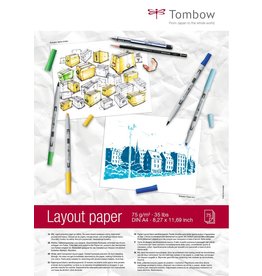 Tombow Layout Blok DIN A4 75g/m², 75 vellen