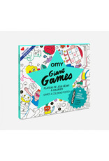 OMY Giant games poster + potlood