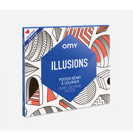 OMY Illusies kleurposter