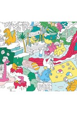 OMY Coloring poster - dinos - 100x70