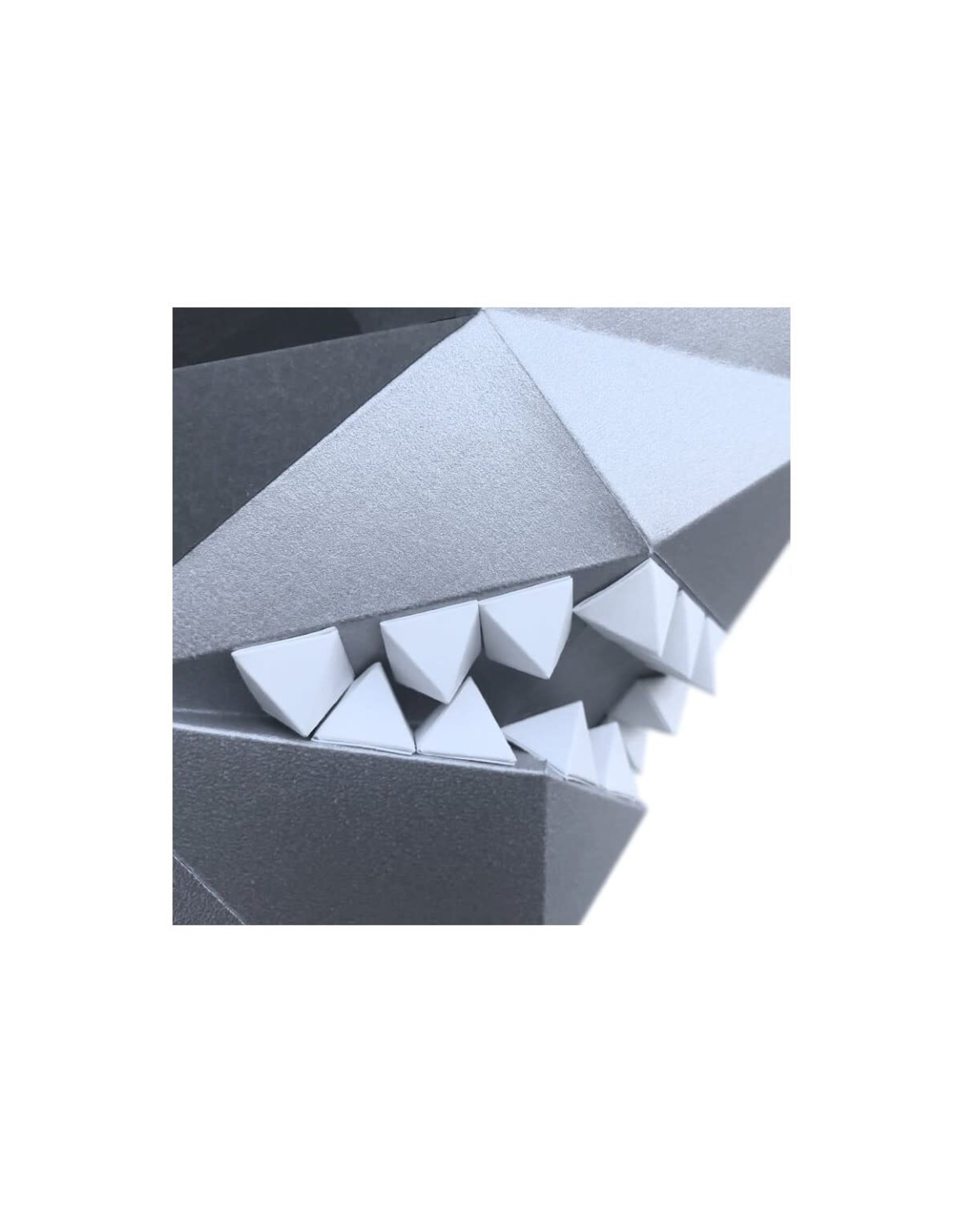 Wizardi 3D model - papercraft haai