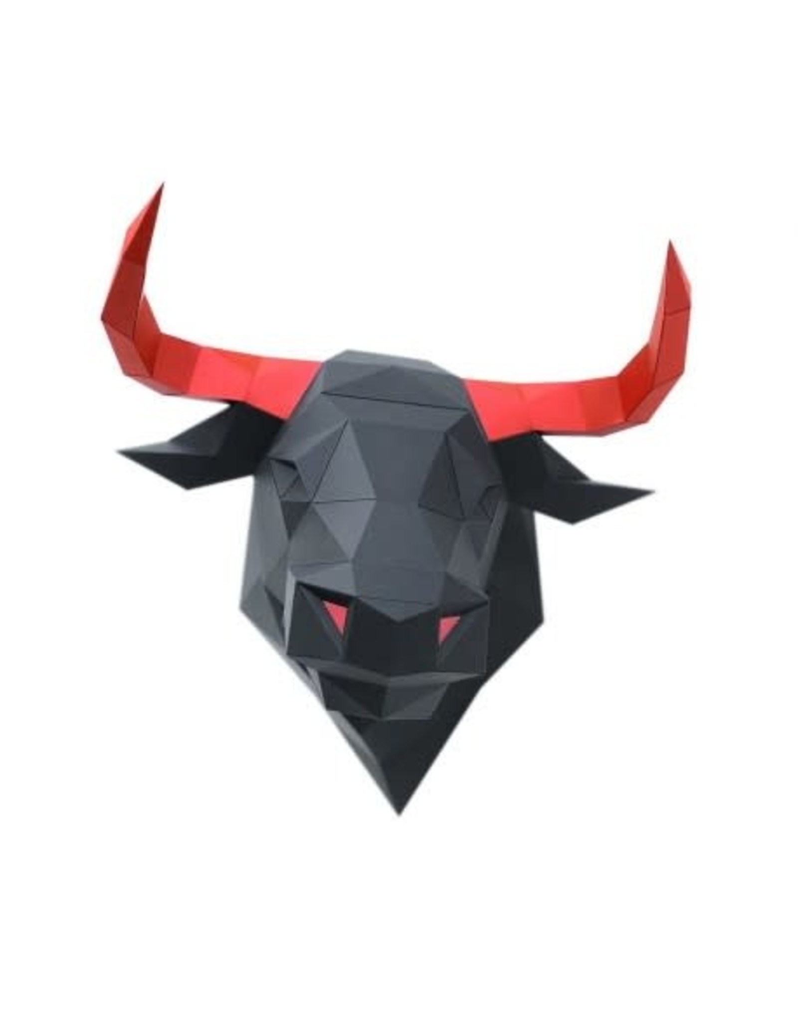 Wizardi 3D model - papercraft stier