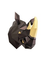 Wizardi 3d model - papercraft rhino
