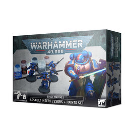 Games workshop ASSAULT INTERCESSORS + PAINTS SET