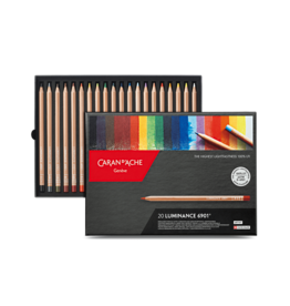 Caran d’Ache Luminance doos met 20 kleuren