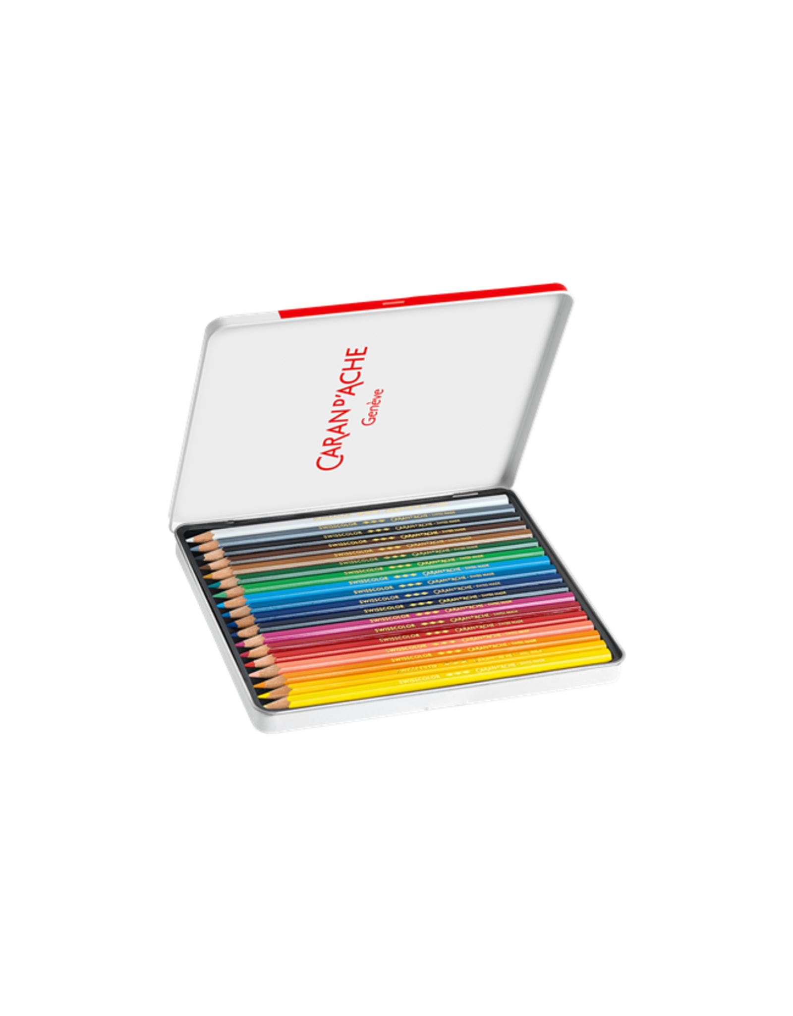 Caran d’Ache Swisscolor 18 metalen doos