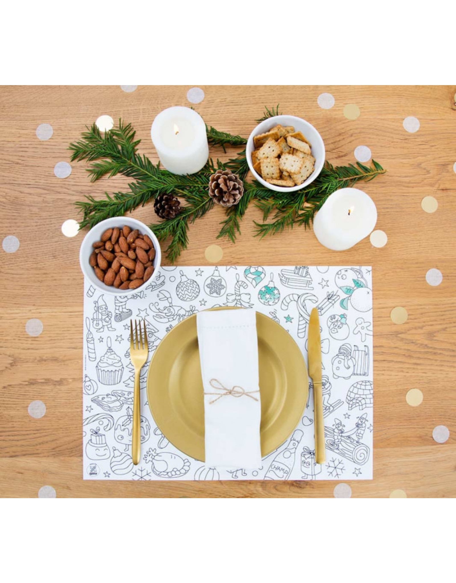 OMY Kerst placemats