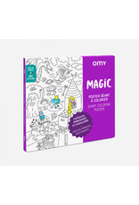 OMY Coloring poster - magic - 100x70
