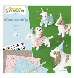 Avenue Mandarine Décopatch set honden