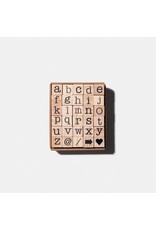 Tools to liveby Stempel set alfabet mini kleine letters